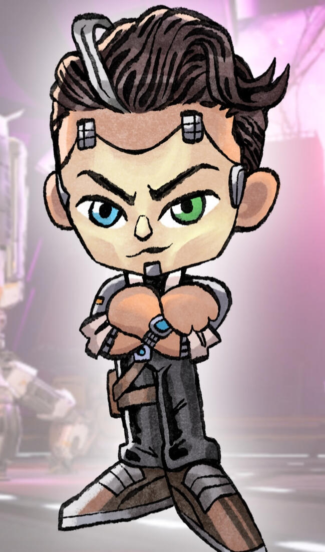 Handsome Jack Borderlands 2 @ladycherryart • (JUL 2020)