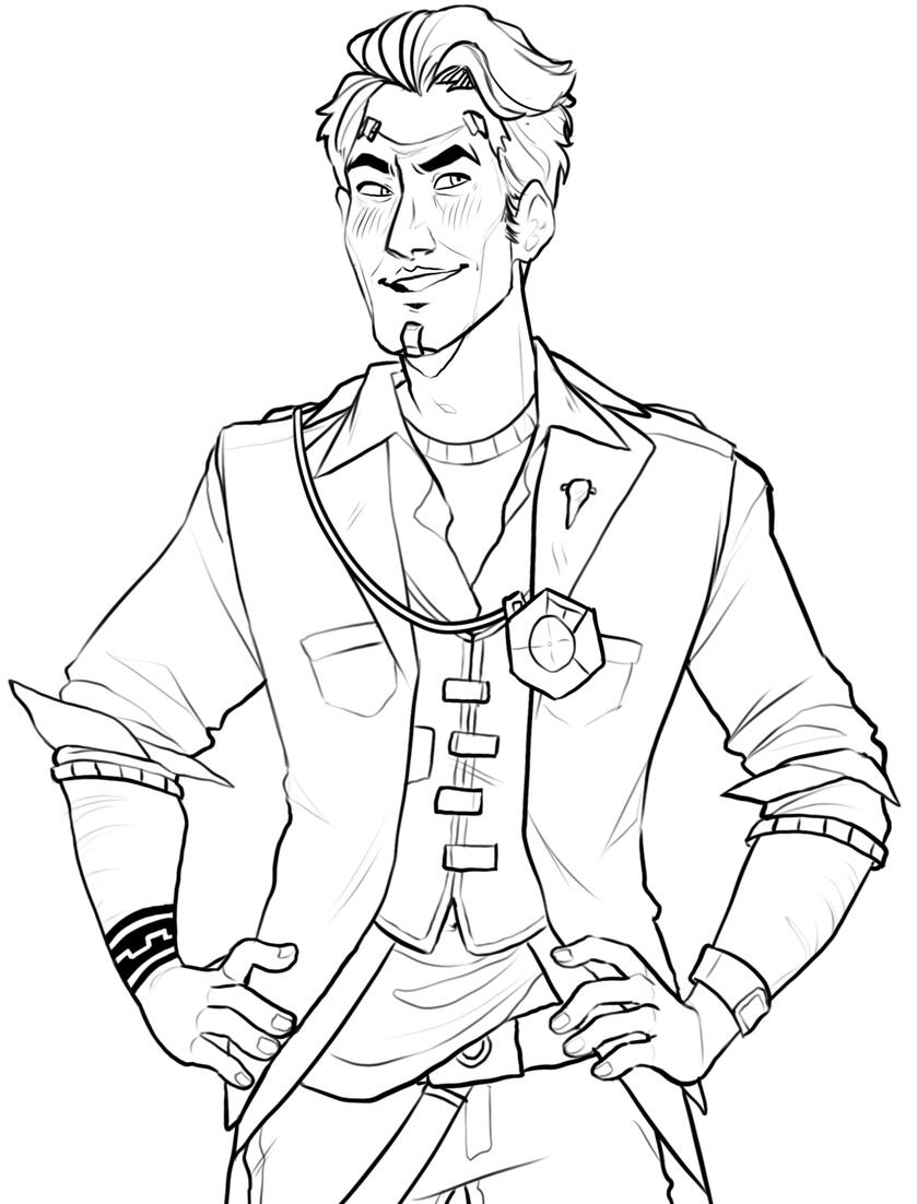 Handsome Jack Borderlands 2 @chatterghosts • (JUL 2021)